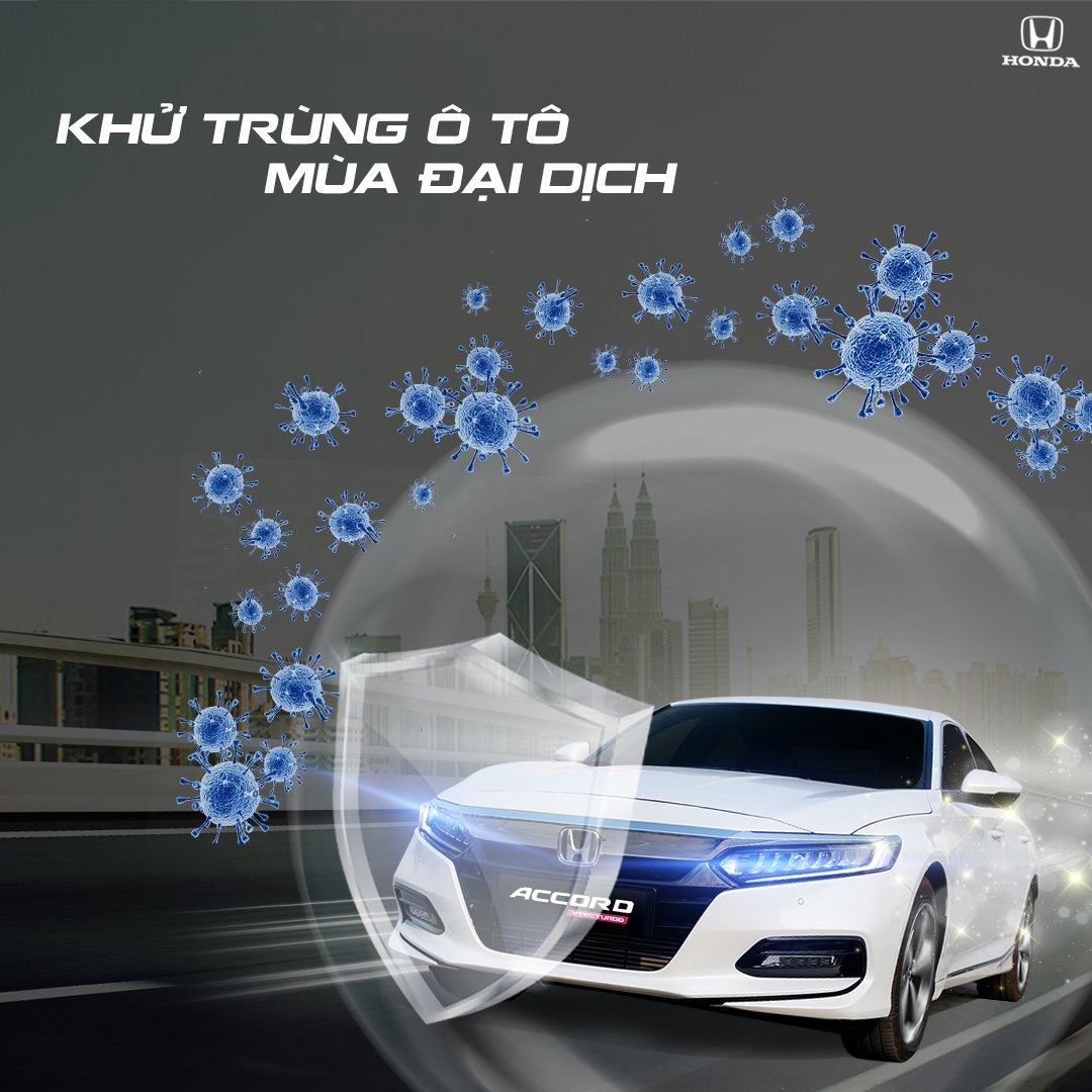 Khử trùng ôtô mùa đại dịch